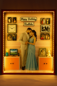 3D miniature photo frame