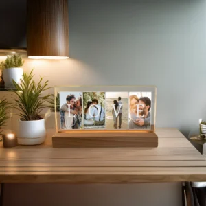 Personalized LED Luminous Love Frame