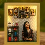 3D  LED Birthday Miniature Frame
