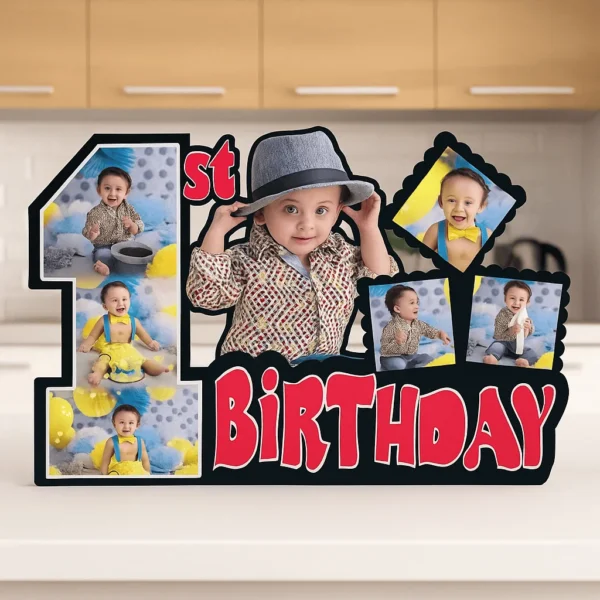 Custom Birthday 3D Photo Stand