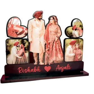 Couple Cutout Standing Frame