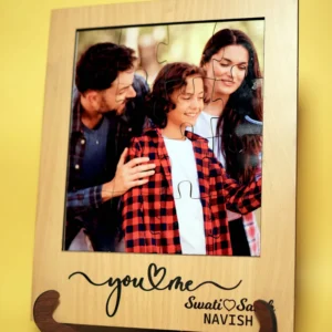 Personalized Wooden Puzzle Frame