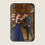 Rounded Rect Portrait Acrylic Dual Border  Wall Photo