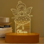 "Personalized LED Fairy Lamp – Custom Name for Kids"