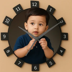 Custom Photo Wall Clock