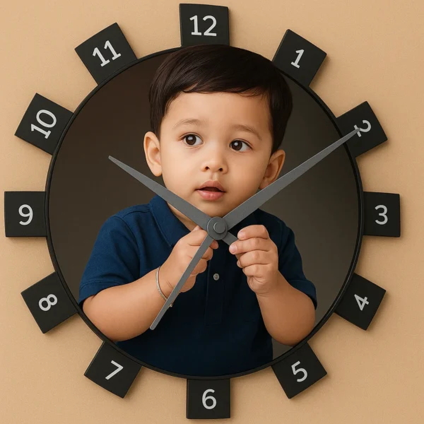 Custom Photo Wall Clock