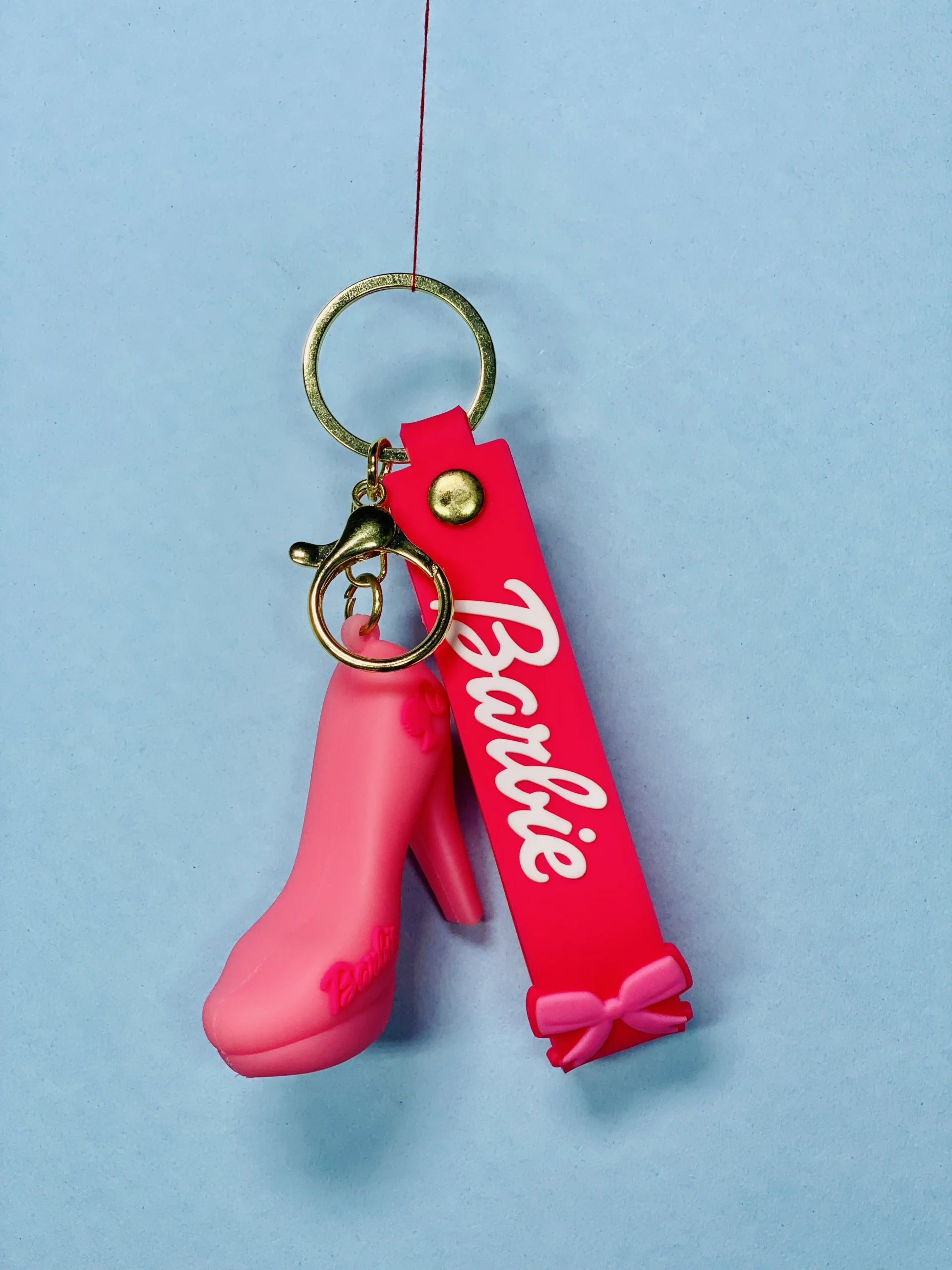 Barbie Sandal 3D rubber Keychain