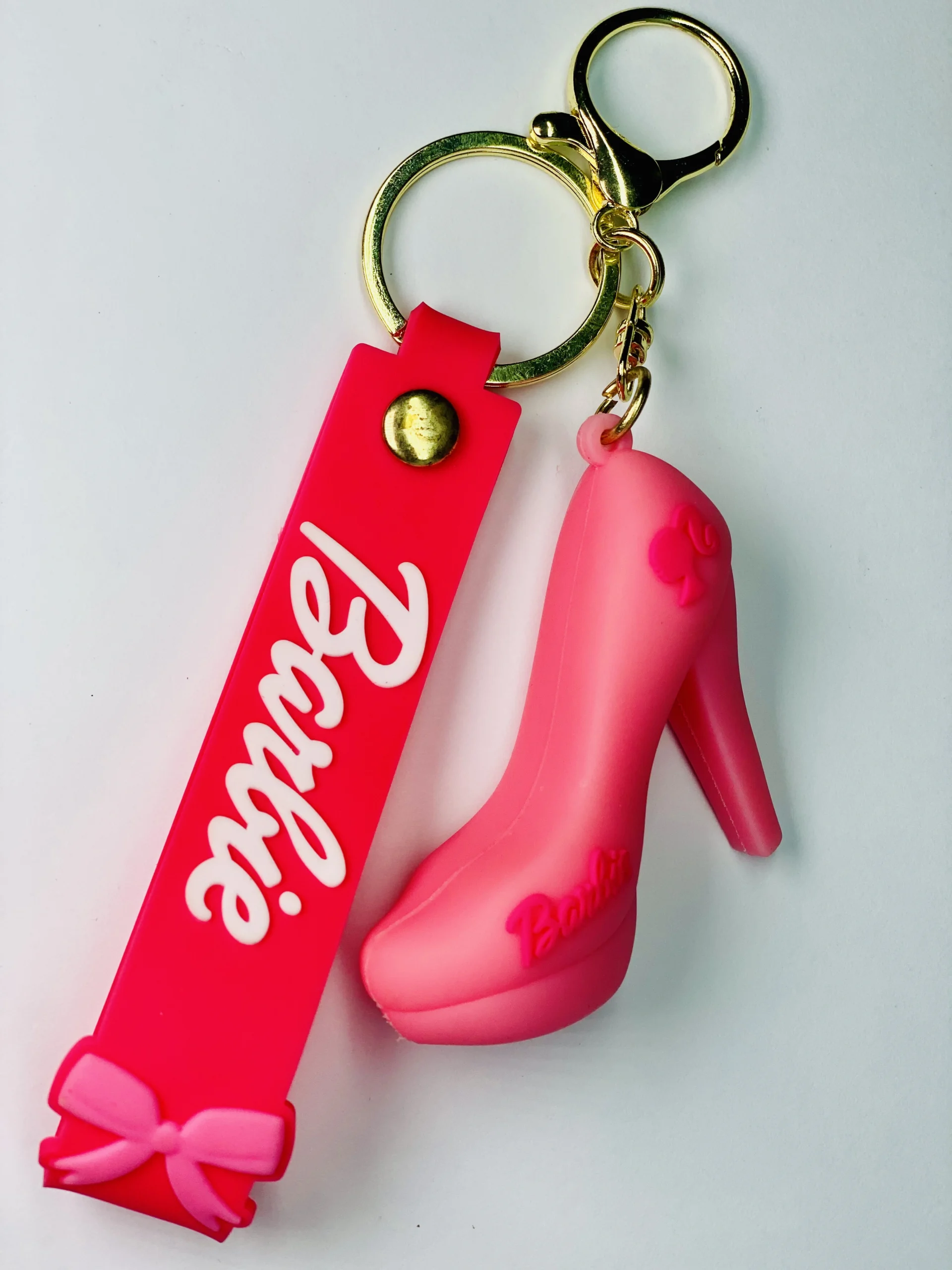 Barbie Sandal 3D rubber Keychain
