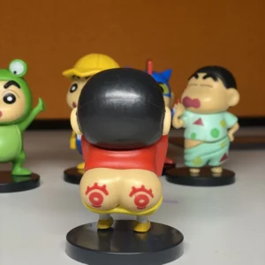 Squatting Shinchan Figurine