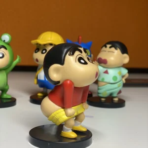 Squatting Shinchan Figurine