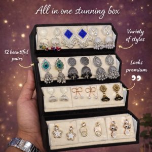 12 pair jhumka box