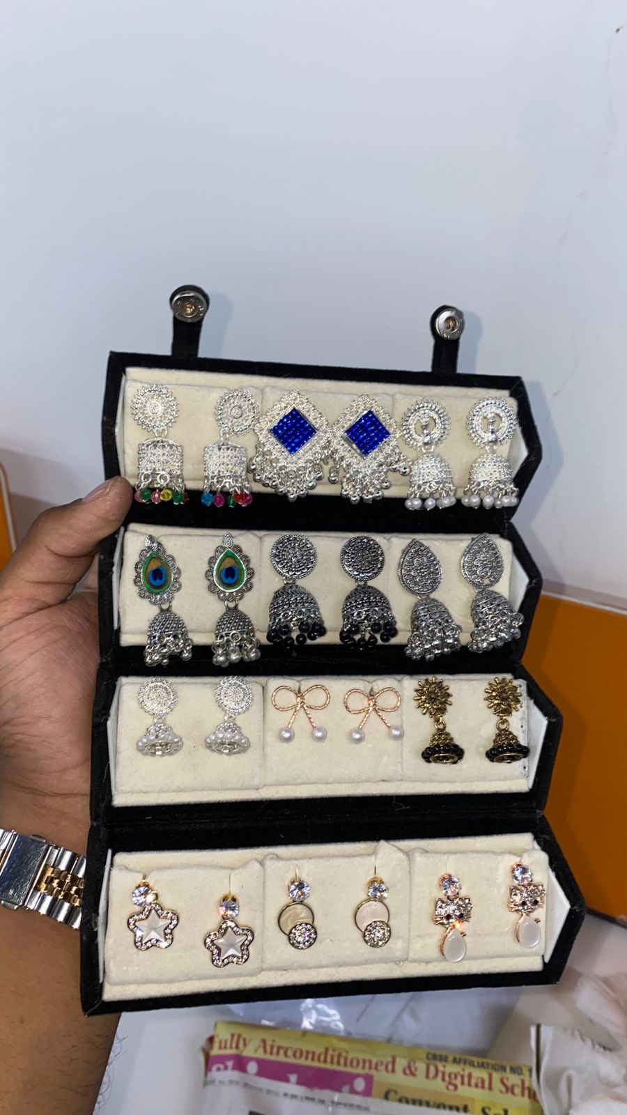 12 pair jhumka box